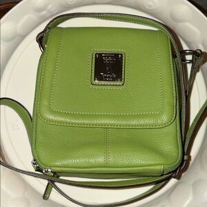 Tignanello lime green crossbody